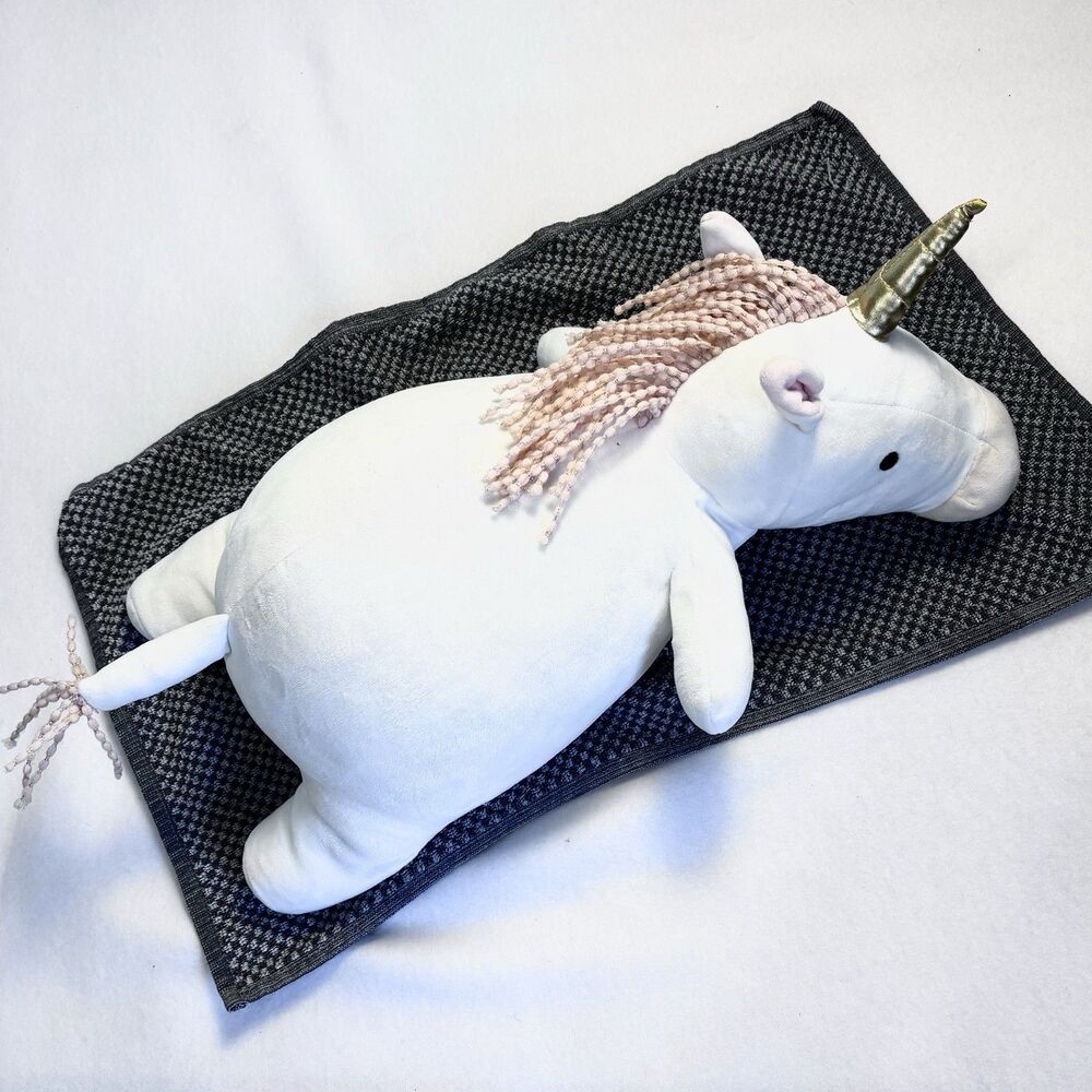 Pillowfort Unicorn Weighted Plush Stuffed Animal 20" WhiteAnxiety Comfort Pillow